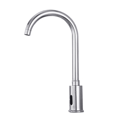 Touchless faucets with manual over ride